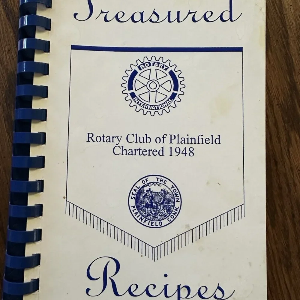 Treasured Recipes Rotary Club Of Plainfield‎ Connecticut